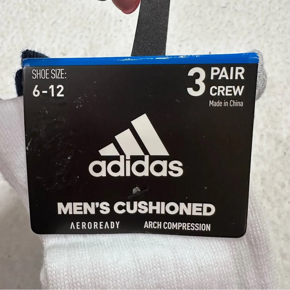 Adidas Men's Cushioned Crew Socks